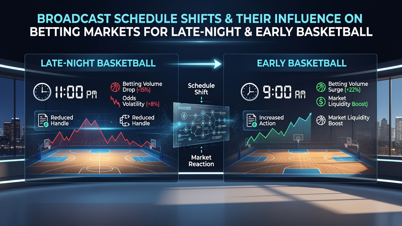 Early morning racing events and late night basketball games creating timing advantages in live betting environments