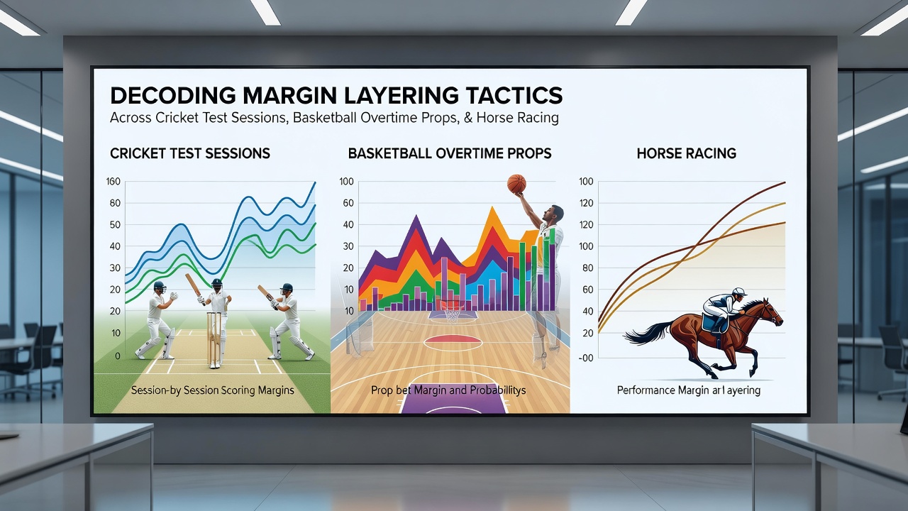 Breakdown of basketball overtime props and horse racing each-way structures showing layered margins