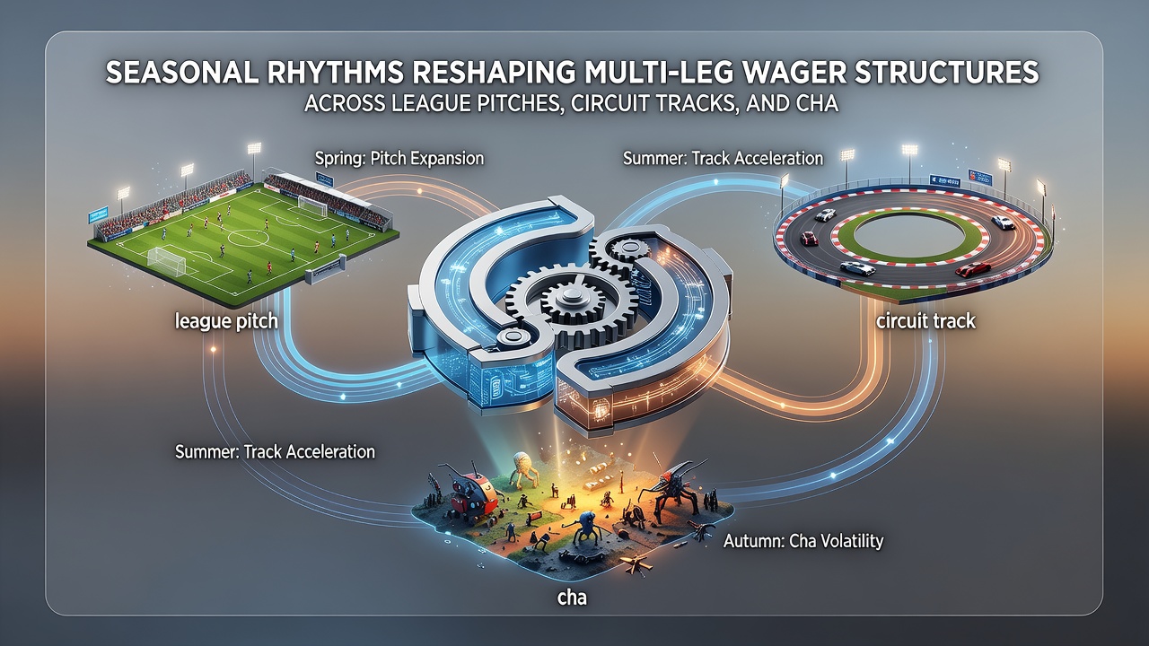 Promotional incentives tied to seasonal multi-leg betting across tracks and arenas