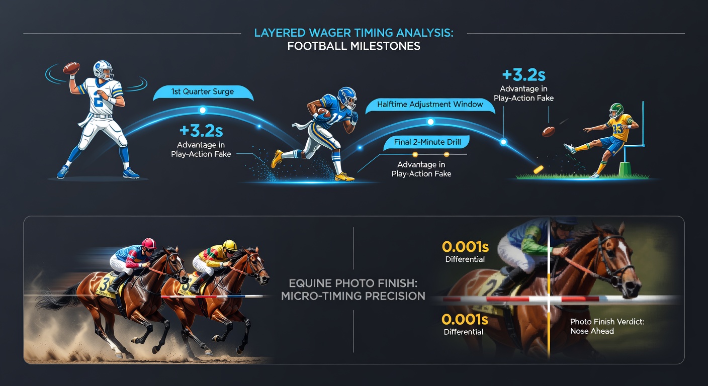 Close-up of horse racing photo finish and live odds adjustment